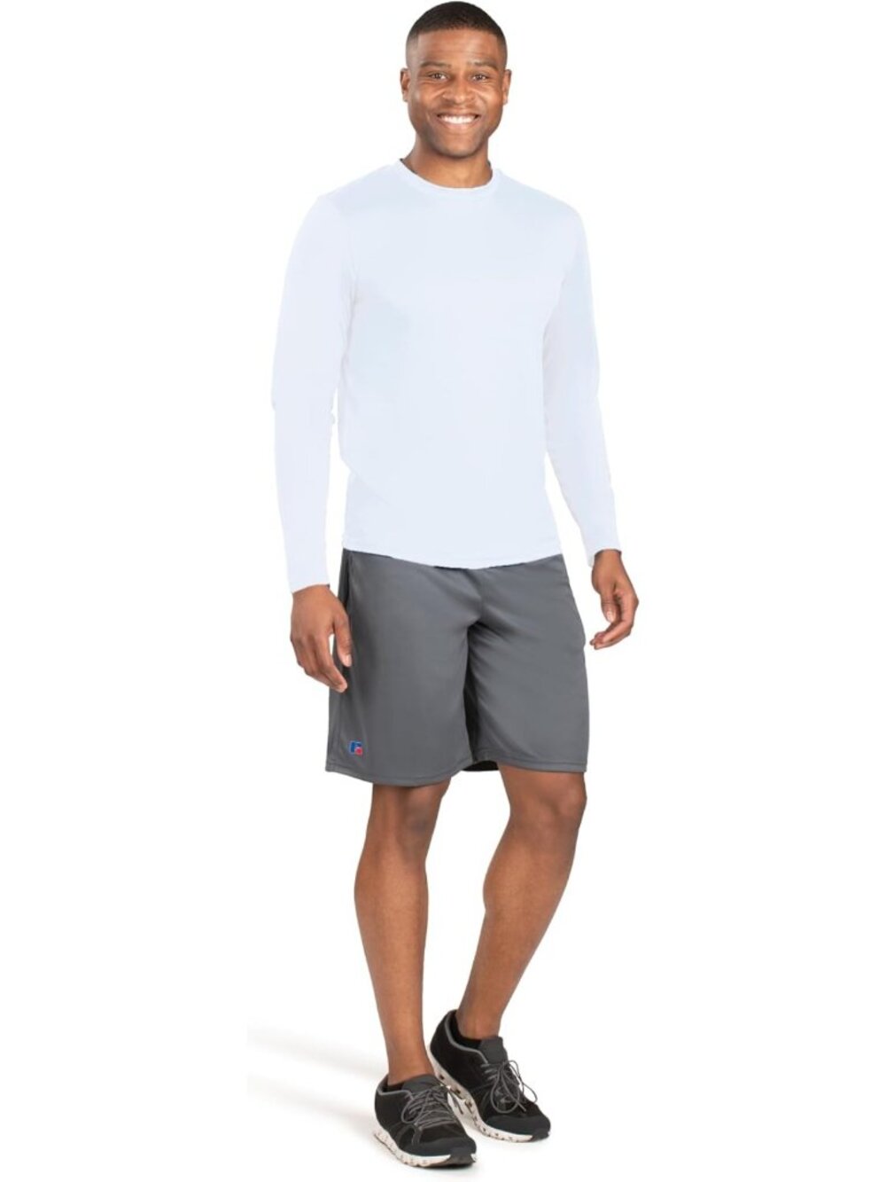 Men's Long Sleeve Performance Tee - Moisture-Wicking, Breathable Activewear Top